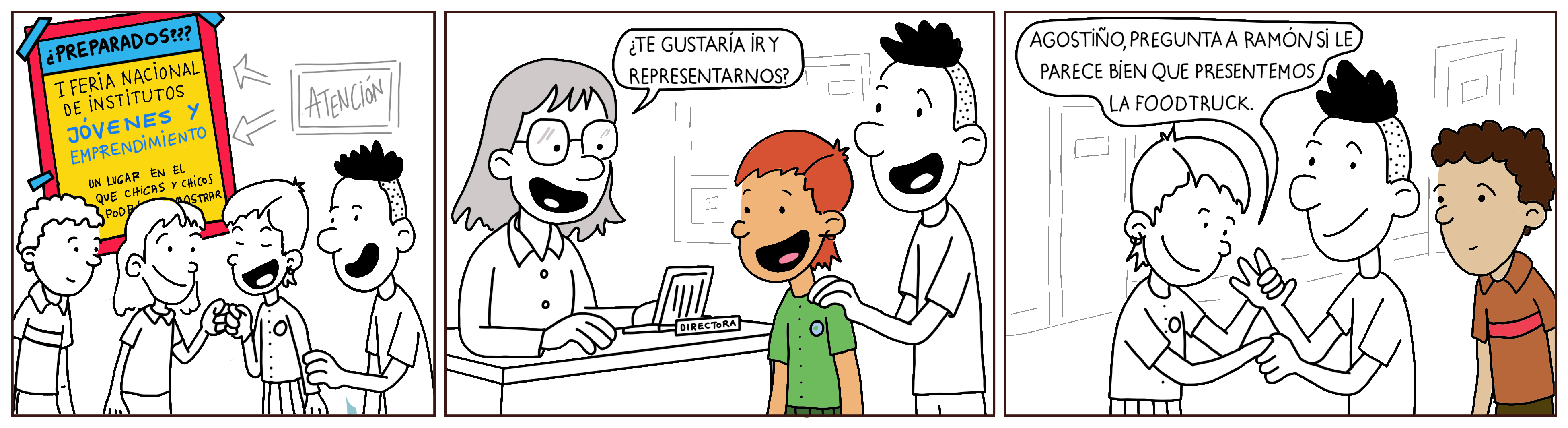 Regina y Ramón en: La foodtruck de tus sueños