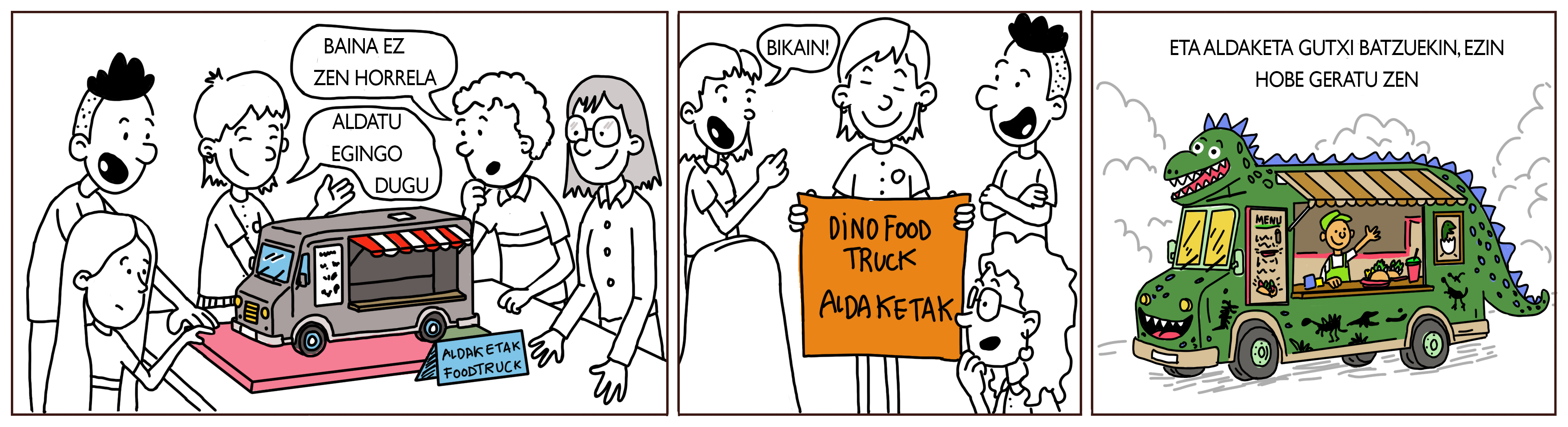 Regina eta Ramón: Zure ametsetako food truckean