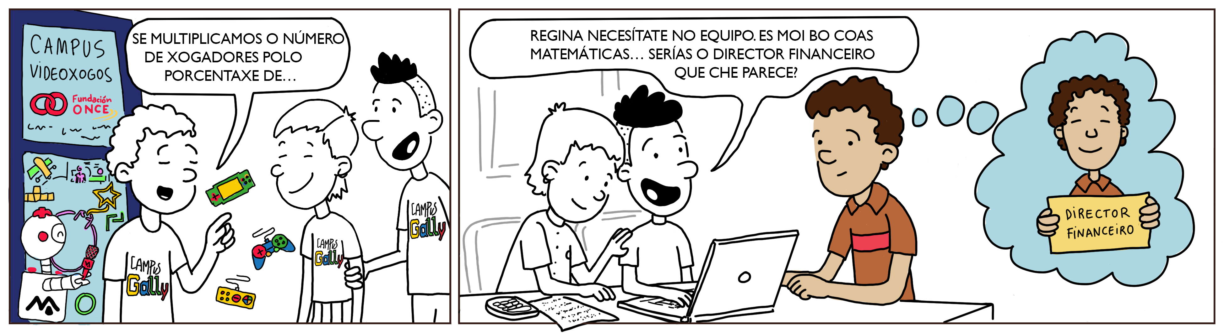Regina e Ramón en: A food truck dos teus soños