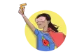 ""